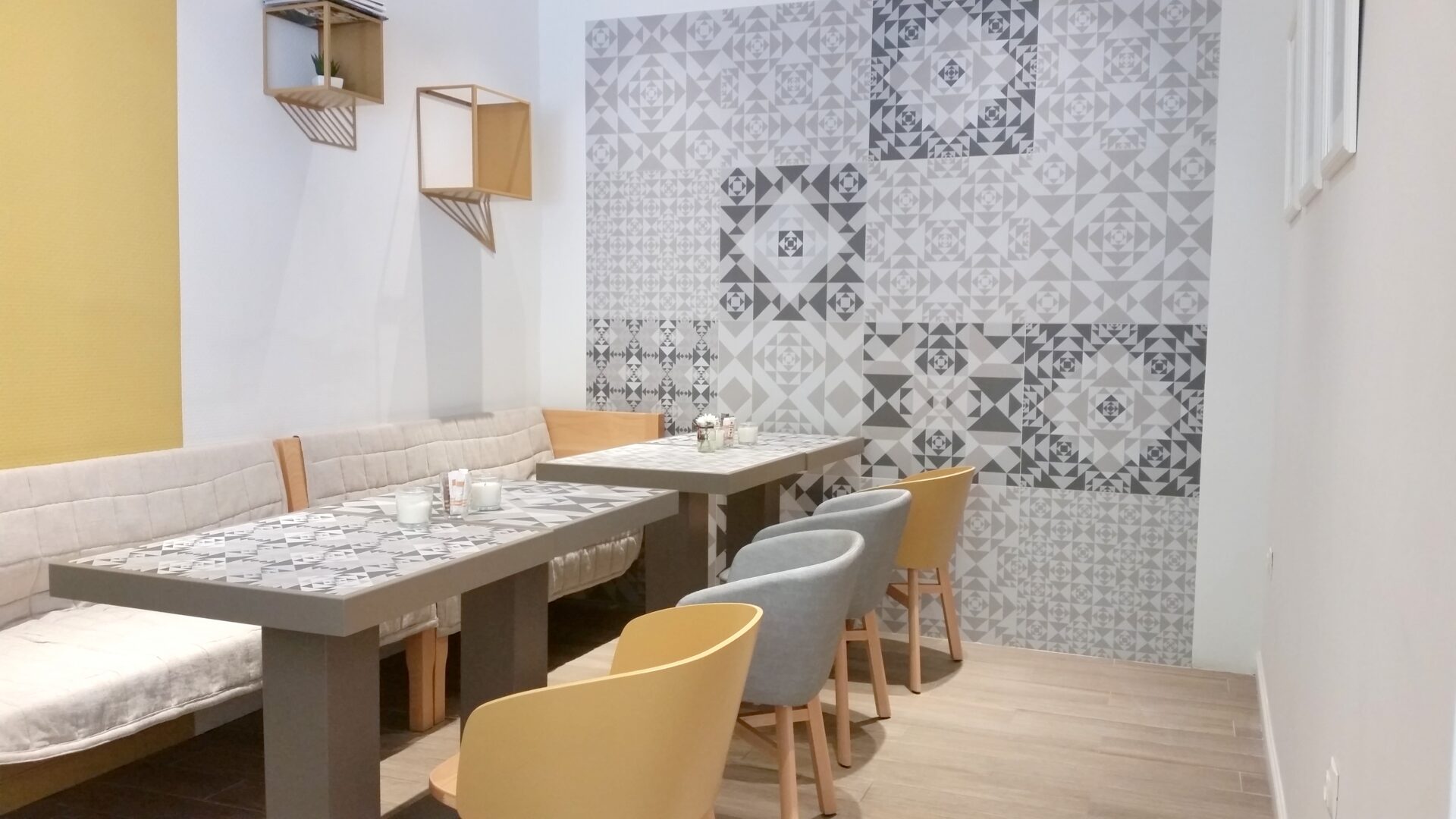 Interior at Cakey Bakey by placescases.com