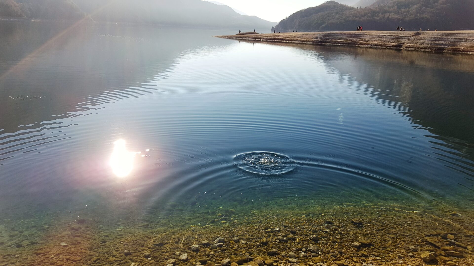 Crystal Clear Water at Molveno Lake by placescases.com
