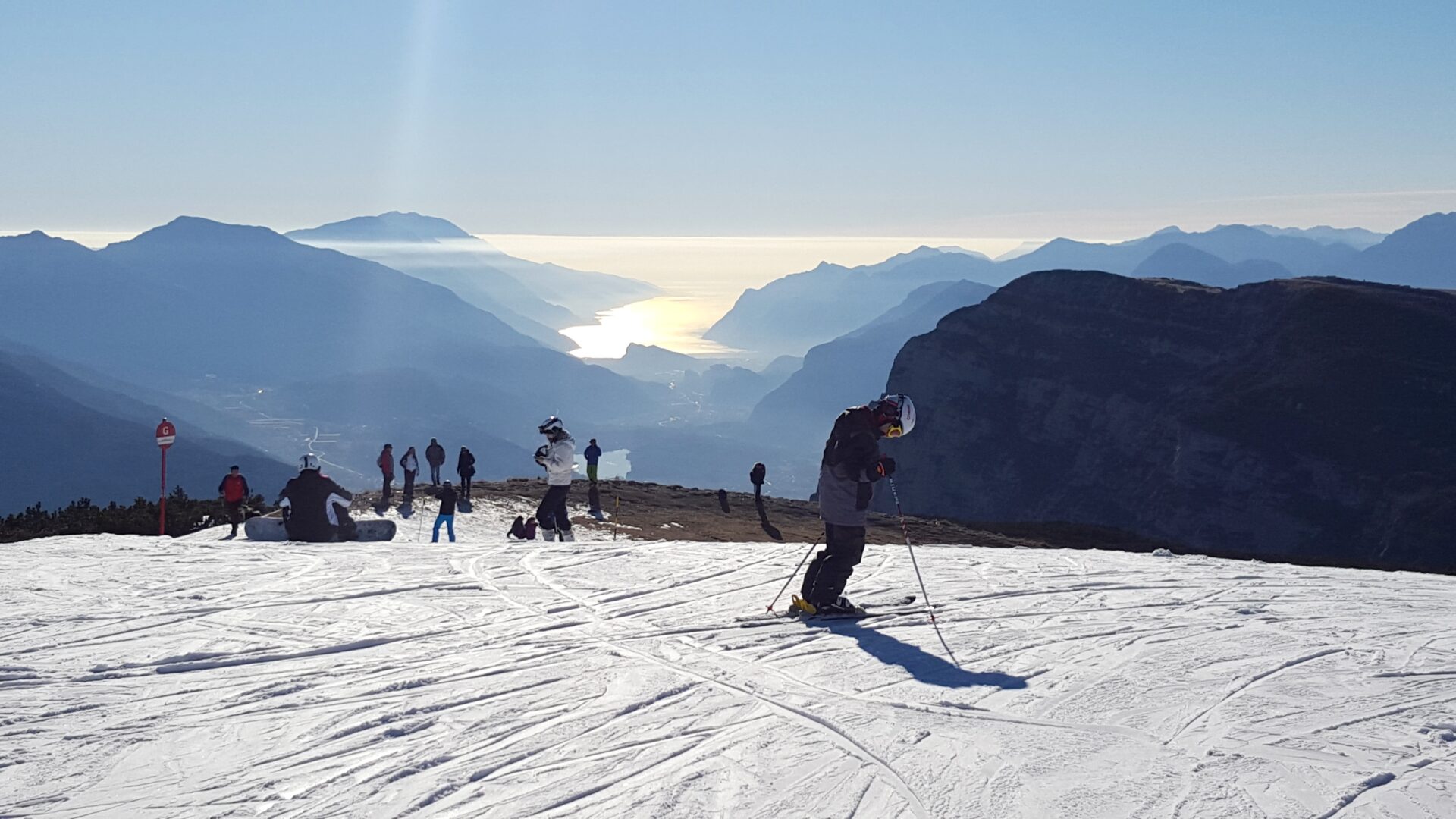 Magnificent view from Rifugio La Roda by placescases