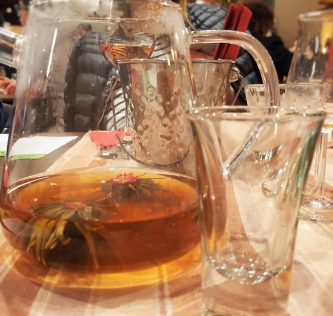 Tea at Ann's show at ShowHow by placescases.com