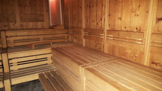 Сауна в СПА зоната на хотел Ястребец/ Sauna at the SPA of Yastrebets hotel by placescases.com