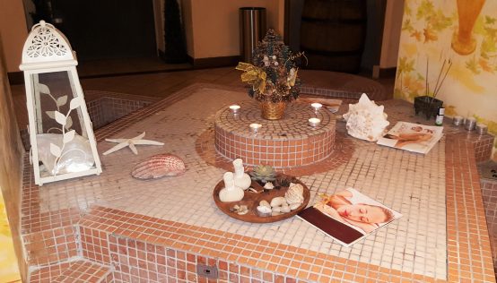 СПА зона в хотел Ястребец/ SPA Hall at Yastrebets hotel by placescases.com