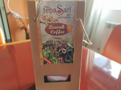 50 gr Kopi Luwak, Teba Sari coffee plantation, Bali Island, placescases.com